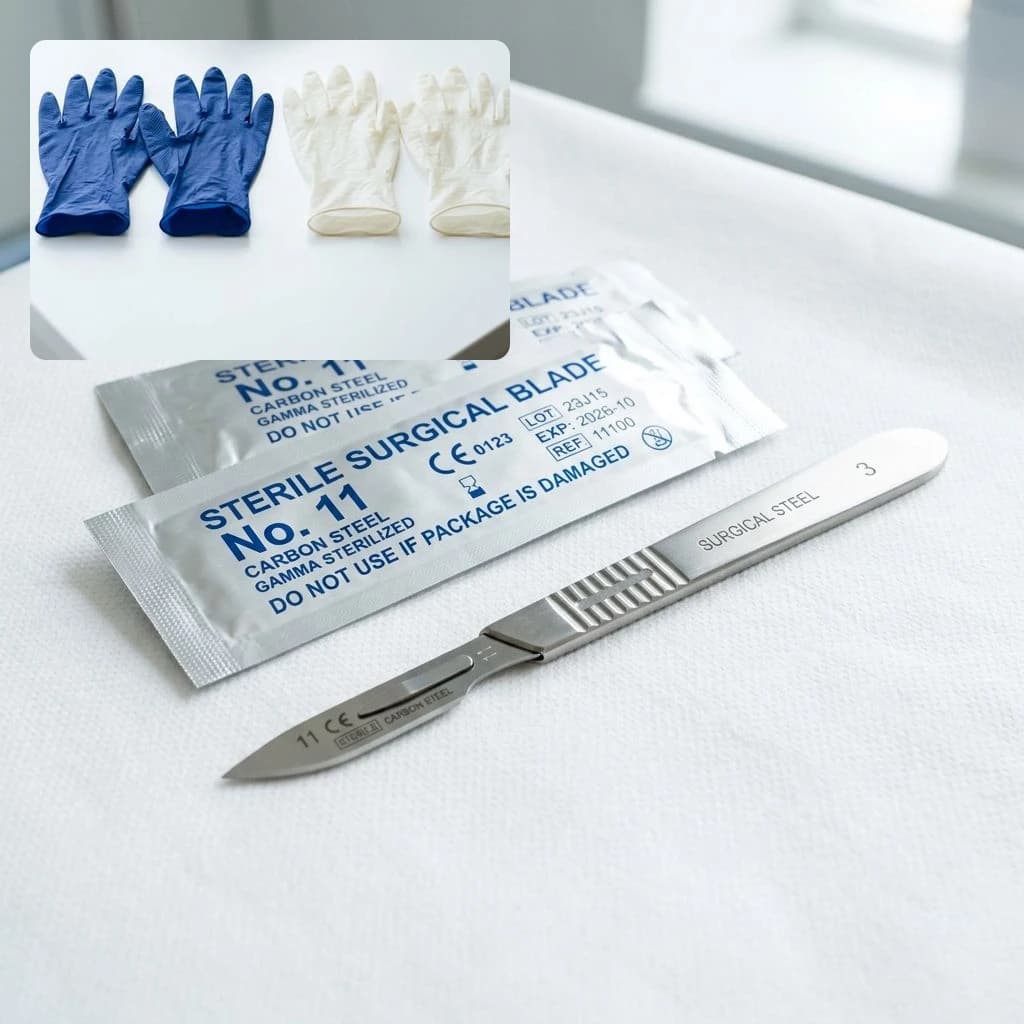 Sealed sterile surgical procedure kit